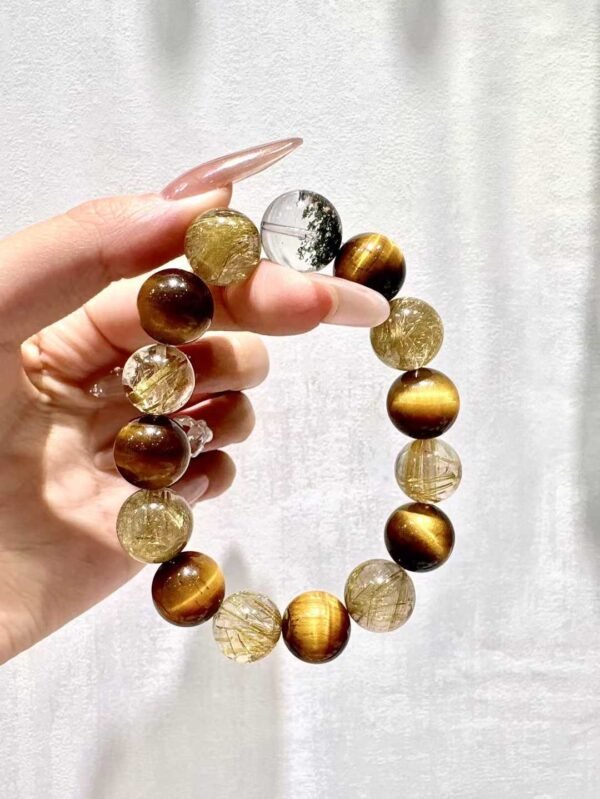 Crystal\ Titanium Crystal+Yellow Tiger Eye+Green Phantom - Image 3